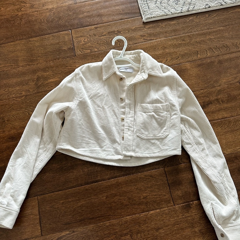 Wilfred xxs corduroy cropped jacket, never worn!